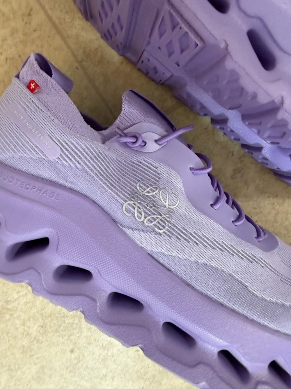 On Cloud x Loewe Collab Women's Athletic Shoes - Lavender - Picture 2 of 7